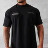 T-shirt maschile Mens oversize vintage T-shirt estate Nuova sport Fitness Cotton Equipaggio a maniche corte Joggers Gym Gym Running Talrange T-shirts 2443