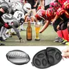 Moules de cuisson Premium Football Forme Rugby Silicone Moule de glace 6 Grille Glay Tray Bar Cuisine Gadgets ACCESSOIRES