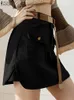 Abiti sexy urbani 2024 Zanzea Fashion Women Mini Gonne Summer Stilish Beach Party Short Faldas Saia Sexy Streetwear Solid Cargo Skirt Y2K 240403