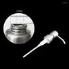 Flytande tvåldispenser rostfritt stål lotion huvudflaska ersättare tryck schampo pump badrumstillbehör