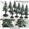 Oenux mini árvores de Natal Cedar Woodland Animal