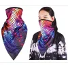 Poles 3d Winter Triangle Scarf Balaclava Fleece Motorcykel ansiktssköld andas in ansiktsmask vindtät varm bandana skidbågar halsduk