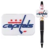 Perline focali del team NHL Carattere silicone perle focali di hockey Penna che producono perle focali di hockey ciondoli per toppers a penna