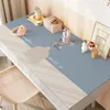Table Cloth 2024 Writing Desk Desktop Pad Waterproof And Oilproof Coffee Tablecloth