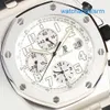 Athleisure AP pols horloge Royal Oak Offshore Silver Gray Plate Automatische mechanische heren Watch 26020st.oo.d001in.02.A
