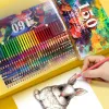 Crayons brutfuner160 couleurs crayons de couleur d'huile professionnelle ensemble 150 crayons de couleur aquarelle pour dessiner