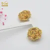 Aniid Indian Jewelers Set Party Wedding Dubai Gold Color Bijoux pour femmes Colliers Bracelet Oreille Gift Nigeria Ethiopian240327