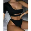 Eastman 2020 New Solid Bikini Bikini à manches