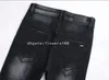 Men's Jeans Fashion Trendy Black Jeans Ripped Embroidered White Stretch Pencil Men's Jeans Jeans For Plus Size Women Jeans For Tall Men Jeans For Teens