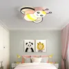 Taklampor modern mode tecknad enkel liten bi barn rum sovrum pojke flicka kreativ dagis lampa