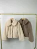 Damesjassen Neple Down Collar Solid Color Long Sleeve Chaquetas 2024 Japanse single button jas Casaco Feminino Manteaux Coat