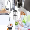 2 режима Washbasin Faucet сопло 360 ° вращающийся брызговиц аэратор кухонный раковина