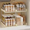 Cuisine Storage Spice Rack Accessoires Choses utiles pour les couverts de maison Organisateur Organisateur Article Produits Shelf