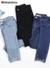 Dames Anklellengte Jeans Casual High Wasit Skinny Denim Pants Retro Leggings Vaqueros Streetwear Slim Pantalone Stretch broek 240403