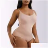 Damesjaberse dames dames bodyshaper knie hoge compressie postpartum gebruik afslankschede fajas colombiaanse bbl post op supplies d dhfhr