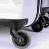 Förvaringspåsar 8 datorer resväska hjulskydd täcker liten silikon dina bagagehjul ersättningssats caster resor