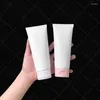 Depolama Şişeleri 150ml Beyaz Yüz Yemeği Yüz Temizleyici Yumuşak Tüpler Makyaj Cilt Beyazlatıcı Maskeler Şampuan Duş Jel Banyo Krem 20 PCS