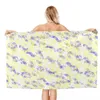 Asciugamani di asciugamani a foglia di palma piscina grande microfibra libera da bagno leggero rapido a secco rapido