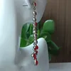 Kolczyki stadnonowe Eleganckie kolczyki rubinowe na sprzedaż Naturalne i prawdziwe 925 srebrne srebrne kobiety rocznica kobiet