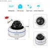 Other CCTV Cameras AZISHN 2.8mm Wide Angle POE Vandalproof H.265 5MP 4MP 3MP 2MP Audio IP Camera Waterproof Dome P2P 15IR For CCTV Surveillance Kit Y240403