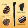 Broussures de maquillage Beili Set 324pcs Fondation professionnelle Big Powder Power Contour Brush Synthetic Hair Make Up Tools 240403