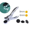 Punch 6mm 8mm Circle Hole Puncher 8mm Handheld Round Hole Punch For Sofe Plastic Bag Polybag Opp Pe PAG TUN TRUCH