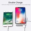 휴대 전화 전력 은행 2024New Power Bank 200000mah 무선 휴대용 충전 2 USB 전화 외부 배터리 ChargerPoverBankfor iPhone 및 Android 2443