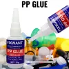 20G Fixwant Instant PP colla PPT PC TPE TPU ACRYLIC ABS ADHESIVE ADHECE a materiali plastici senza elaborare l'essiccazione rapida