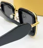 Square Sunglasses Gold Black Smoke Woman Shades Sunnies Lunettes de Soleil Glasses Occhiali da sole UV400 Eyewear