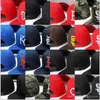 New 85 Colors Men's Baseball Snapback Hats Casquets Chapeus Crey Color Sob Brim Letras coloridas Hip Hop Black Blue Brown All Teams D Sport Caps Ajustável
