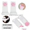 Other Event Party Supplies Ojbk 3D Sile Puppy Claw Pads Soft Fingerless Fluffy Sun Protection Cool Sleeves Cute Gloves Long Drop D Dhie0