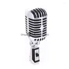 Microfones 55sh Series II Metal Vintage Microfone SIMATION Classic Dynamic Vocal Mic Wired Recording for Karaoke Drop Delt Dhiga