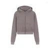 Sweats à capuche pour femmes Vêtements tendance pour les femmes à sweat à sweat zip