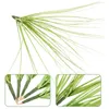 Decorative Flowers 15 Pcs Simulated Reed Grass Indoor Plants Simulation House Decor Faux Artificial For Bedroom Vase Fake Home Silk Cloth