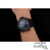 남성용 디자이너 시계 시계 기계식 블랙 고무 스포츠 손목 시계 자동 이동 시계 Weng