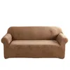 Couvre-chaise Svetanya Vlet Elastic épaissis canapé de canapé solide Couleur continue Soft Cozy Covers Stretch Spandex Polyester Couch Couch