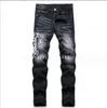 Men's Jeans Fashion Trendy Black Jeans Ripped Embroidered White Stretch Pencil Men's Jeans Jeans For Plus Size Women Jeans For Tall Men Jeans For Teens