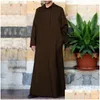 民族衣類イスラム教徒のローブ男性Jubba Thobe s Arabia Kaftan Pour Homme Musman Abaya Qamis Caftan Islamic Fashion Dress Eid Drop ot1x7