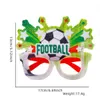 Fans de la Coupe d'Europe Lunettes applaudissant les accessoires de football de football de décoration de fête