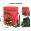 収納バッグ水耐性ライトバッグオーガナイザー容量のクリスマスとジッパー閉鎖ハンドル