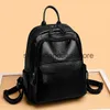 Backpack Style Womens backpack new large capacity simple and fashionable versatile trend lightweight practical atmospheric dirt resistant when going out H240403