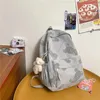 Zaino per la stampa orso school borse femminile Design carino junior High School Backpack di grande capacità