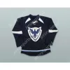 Gdsir personnalisé bleu SHERBROOKE PHOENIX marine maillot de HOCKEY nouveau haut Ed S-M-L-XL-XXL-3XL-4XL-5XL-6XL