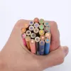 Pencils 48 Colors Set 2B Wooden Colored Pencils Drawing Sketch Art Paint Watercolor Oil Pencil Comic Graffiti Tool