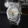 Top Mens Watch Wysokiej jakości luksusowe zegarki ze stali nierdzewnej szafir szklarnia automatyczny ruch mechaniczny Pełny stal nierdzewna Luminous Man Master Watch P88