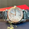 Nowa luksusowa seria Happy Diamond Series Rose Gold Automatyczne mechaniczne zegarek mechaniczny 36 mm 743773