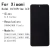 Original LCD för Xiaomi Redmi 10 LCD Display Touch Panel Screen Digitizer Assembly för Redmi 10 Prime 21061119AG LCD med ram