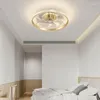 Ceiling Lights Fan Light Crystal Master Bedroom Children's Room Modern Integrated