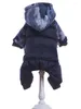 Dog Apparel Clothing Winter Warm Down Cotton Jacket Pet Four Legged Small And Medium Sized