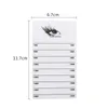 2024 Acryl Lashes Holder Pad individuele wimperverlenging lijm pallet volume wimpers display palet make -up training tools